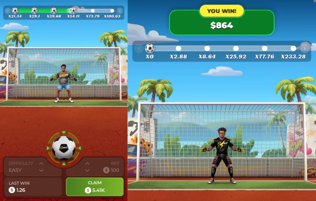 Gioco Penalty Unlimited Арр